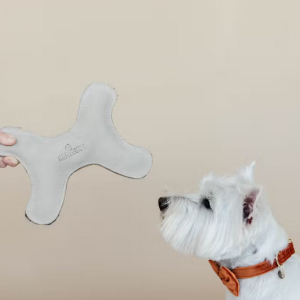 Pastelowa kość dla psa z piszczałką